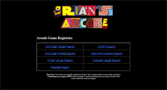 Desktop Screenshot of briansarcade.rotheblog.com